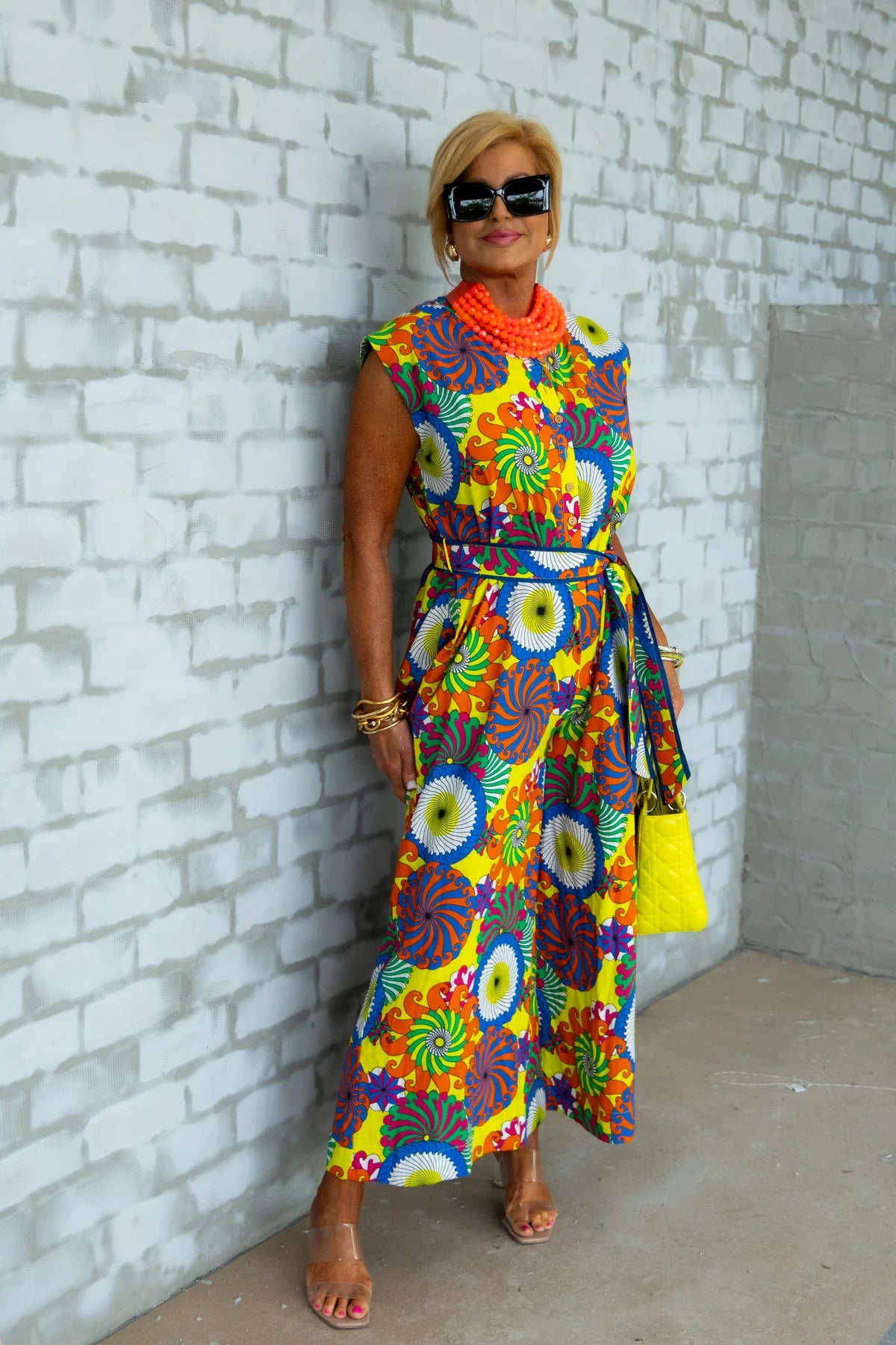MANVEER-Out Of Control Multi Sleeveless Jumpsuit